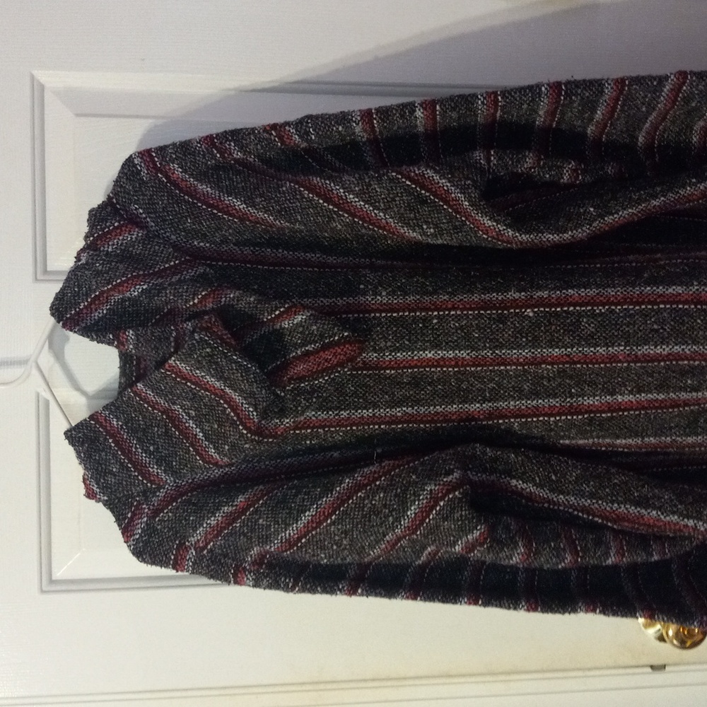 Men's Gray and Red Baja Hoodie - Picture 5 of 6